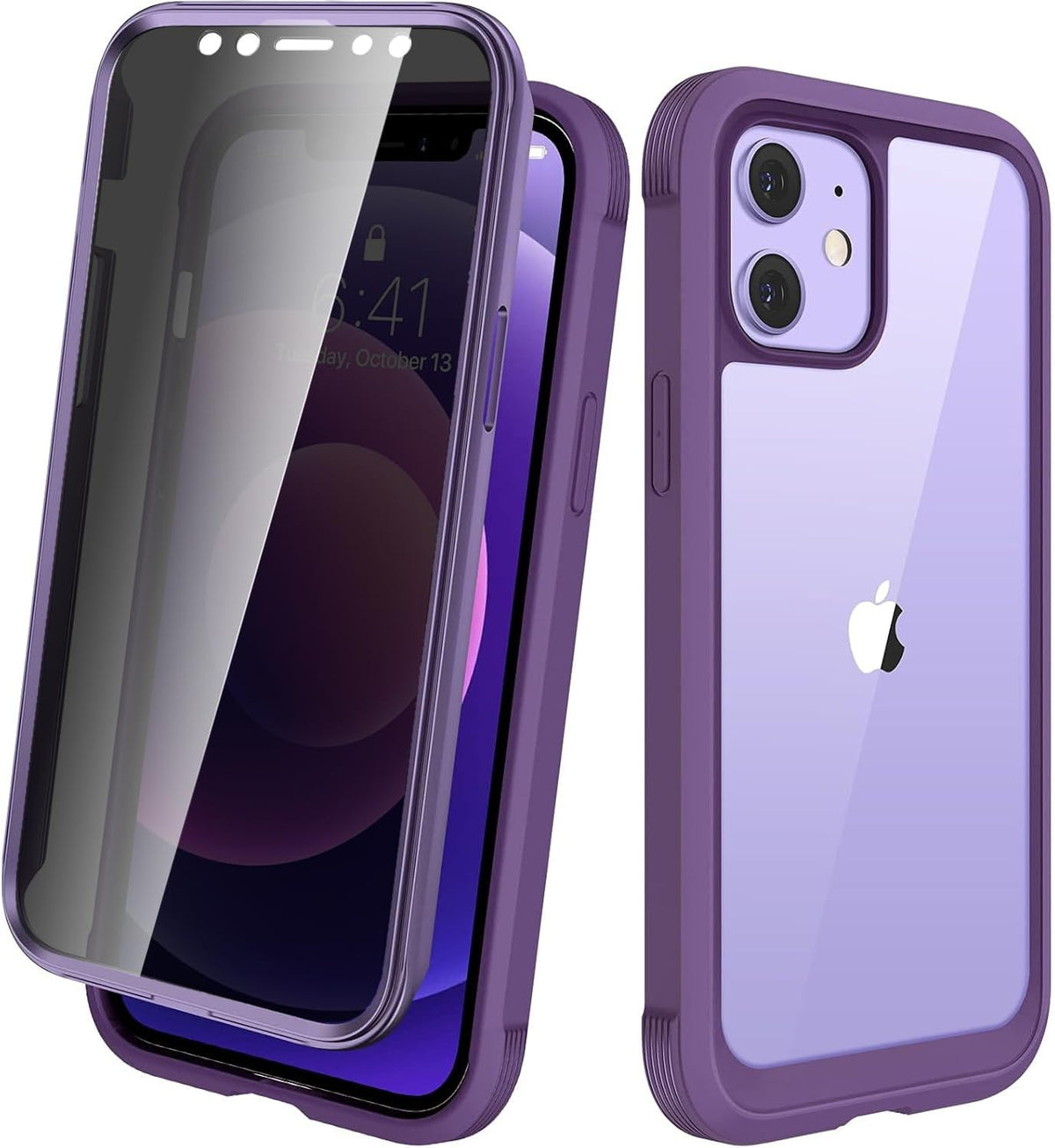 Diaclara Designed for iPhone 15 Plus Case 6.7 Inch, Full-Body Clear Bumper Cases w/Built-in Screen Protector, 360 Protective Rugged Case + Glass Camera Lens Protector,Mint Green