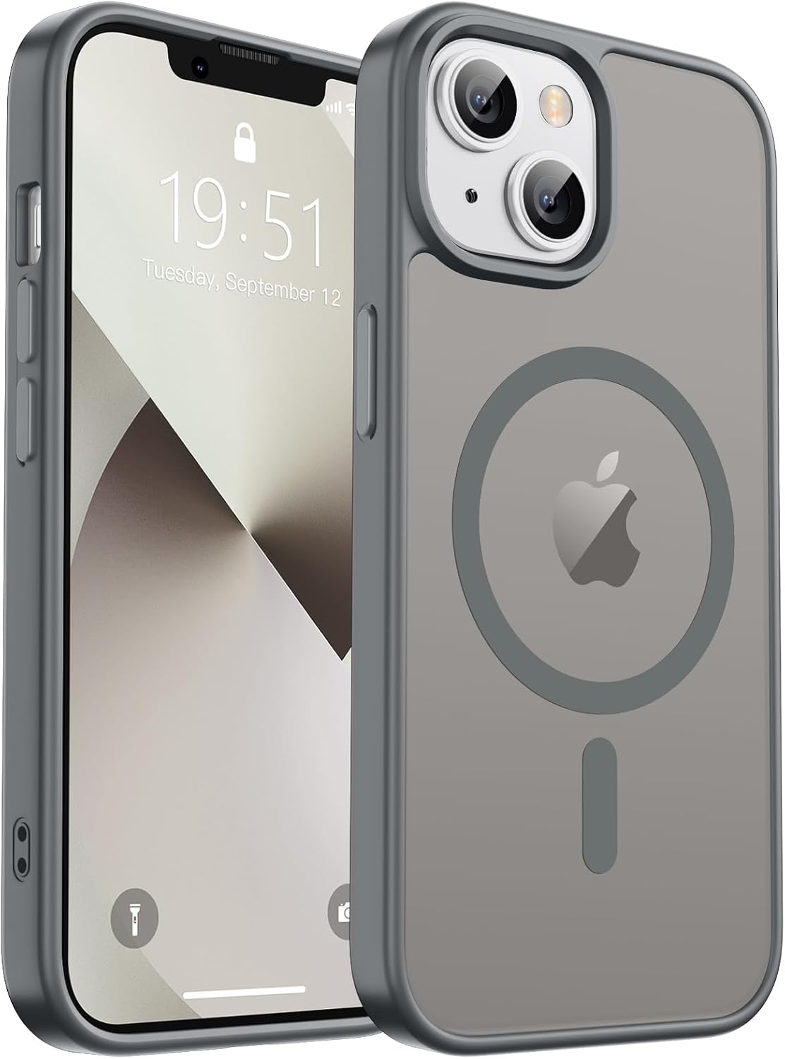 zapica Magnetic for iPhone Air Case, Dark Blue