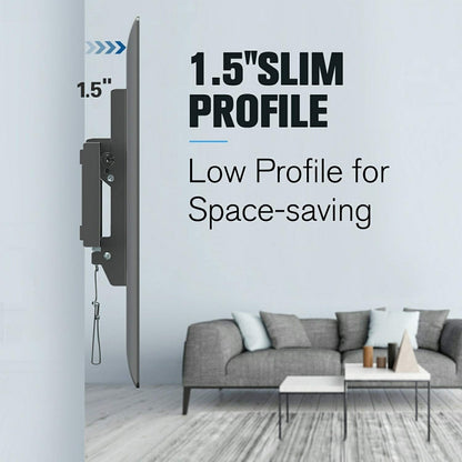 Mounting Dream Full Motion TV Wall Mount for Most 42-90 Inch TV Heavy Duty
