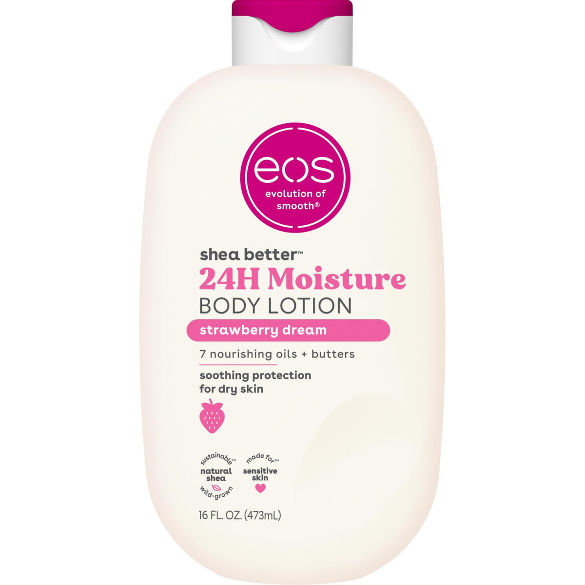 eos Shea Better Body Lotion- Crème de Pistachio, Natural Shea, 16 fl oz