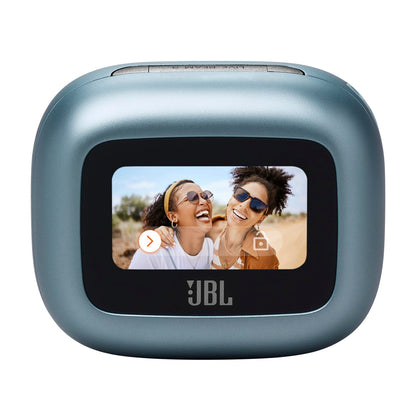 JBL Live Beam 3 - True Wireless Noise-Cancelling Stick-Closed Earbuds, 48Hrs Total Playback, Wireless Charging, 6 Mics for Perfect Calls, Multi-Point Connection, IP55 Waterproof and dustproof (Black)
