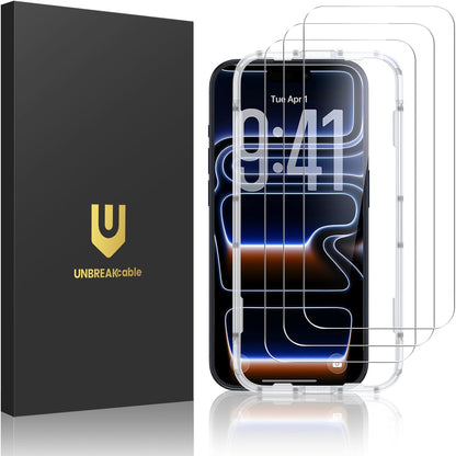 UNBREAKcable 3-Pack Screen Protector for iPhone SE 2022/SE 2020, iPhone 8/7