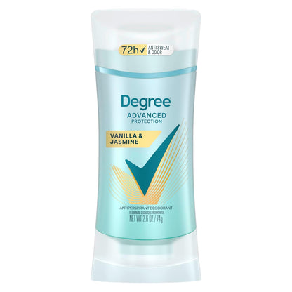 Degree Advanced Protection Antiperspirant Deodorant Vanilla & Jasmine 2.6oz