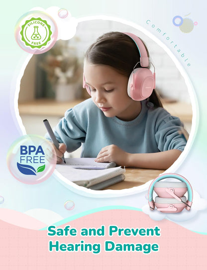 iClever EM01 Ear Defenders Children SNR 29dB for Autism&Concentration Aid