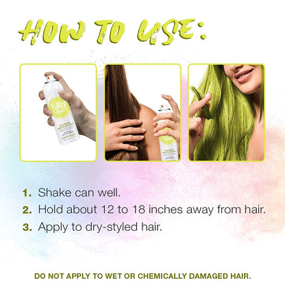 Punky Temporary Hair Color Spray Washes Out Tiger Orange, 3.5 oz, 1 Pack