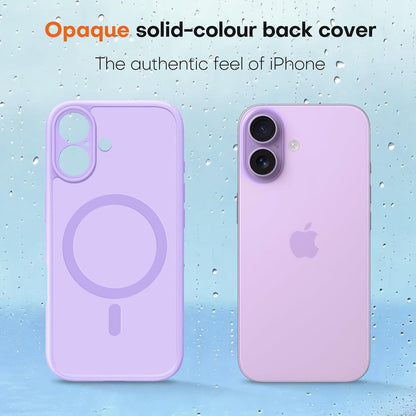 TAURI for iPhone 16 Pro Max Case, Compatible with MagSafe, Purple
