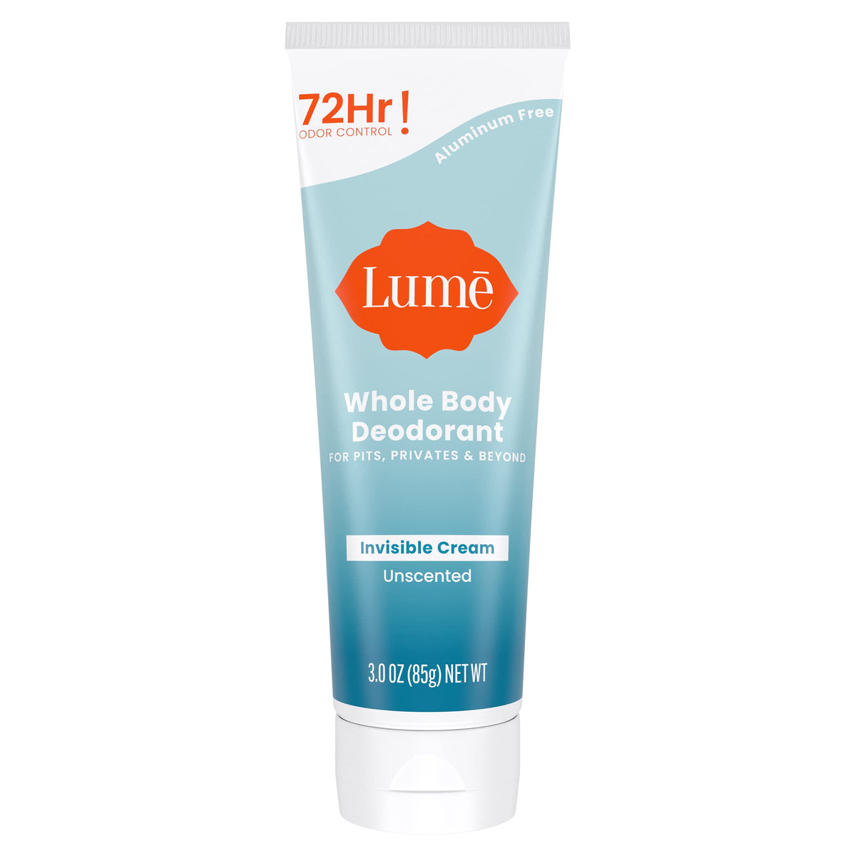 Lume Whole Body Deodorant - Cream Tube - 3 oz, 2 pk (Soft Powder)