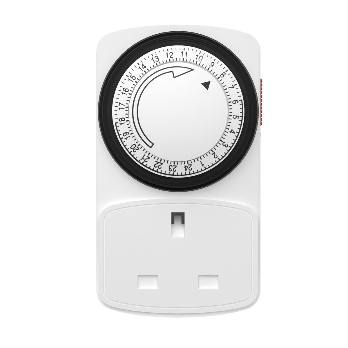 hbn 24Hour Mechanical Timer Plug Socket UK,Light Timers for Home Security