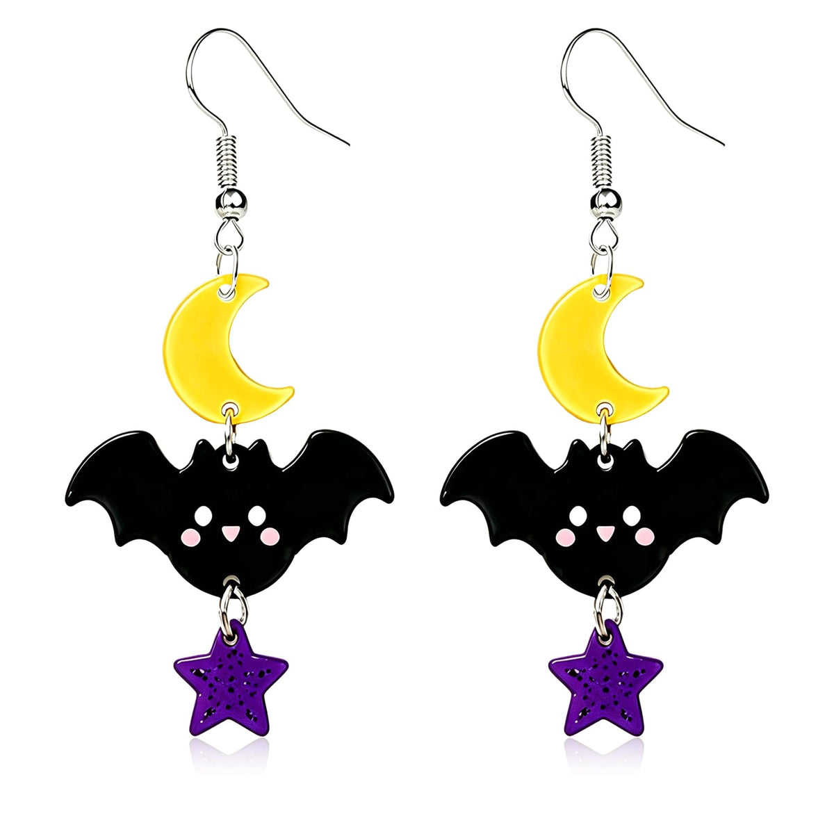 Hocus Pocus Earrings for Women Spooky Witch Halloween Pumpkin Earrings Halloween Accessories Witch Jewelry