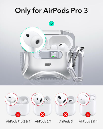 ESR for AirPods Pro 2 Case, Compatible with MagSafe, Cyber Series, Black