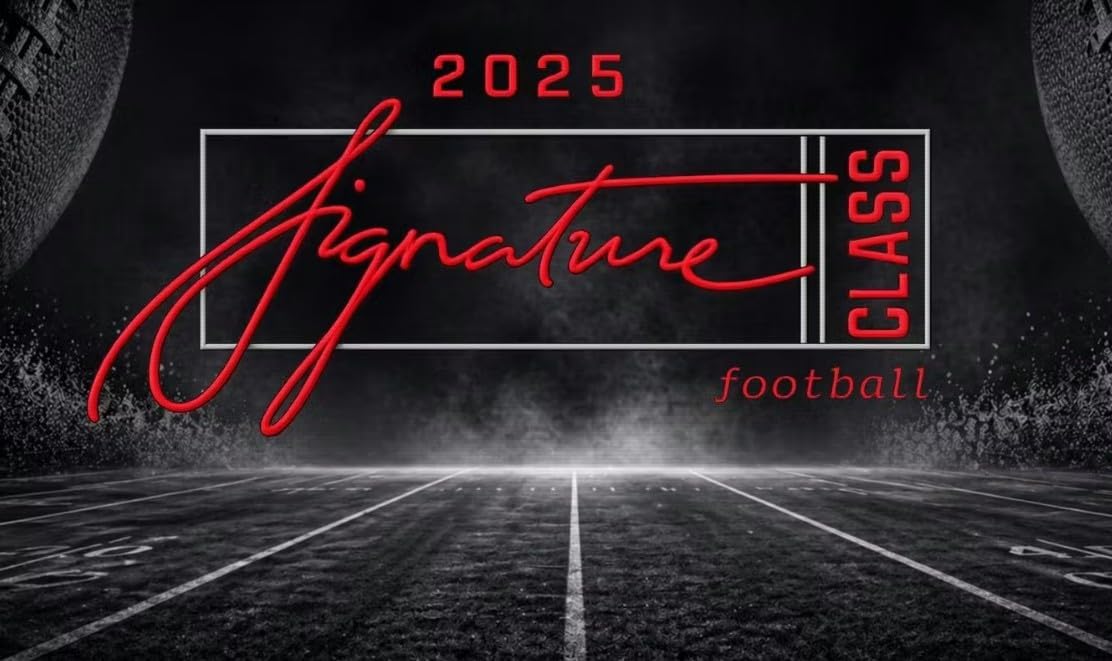 NEW 2025 SIGNATURE Class Football Card BLASTER Box, 42 Cards