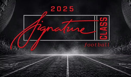 NEW 2025 SIGNATURE Class Football Card BLASTER Box, 42 Cards
