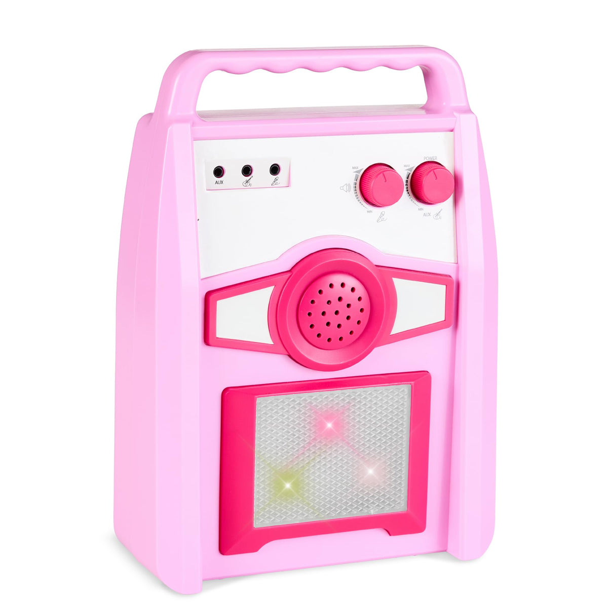 Best Choice Products Kids Guitar Set with Microphone & Amp, Pink