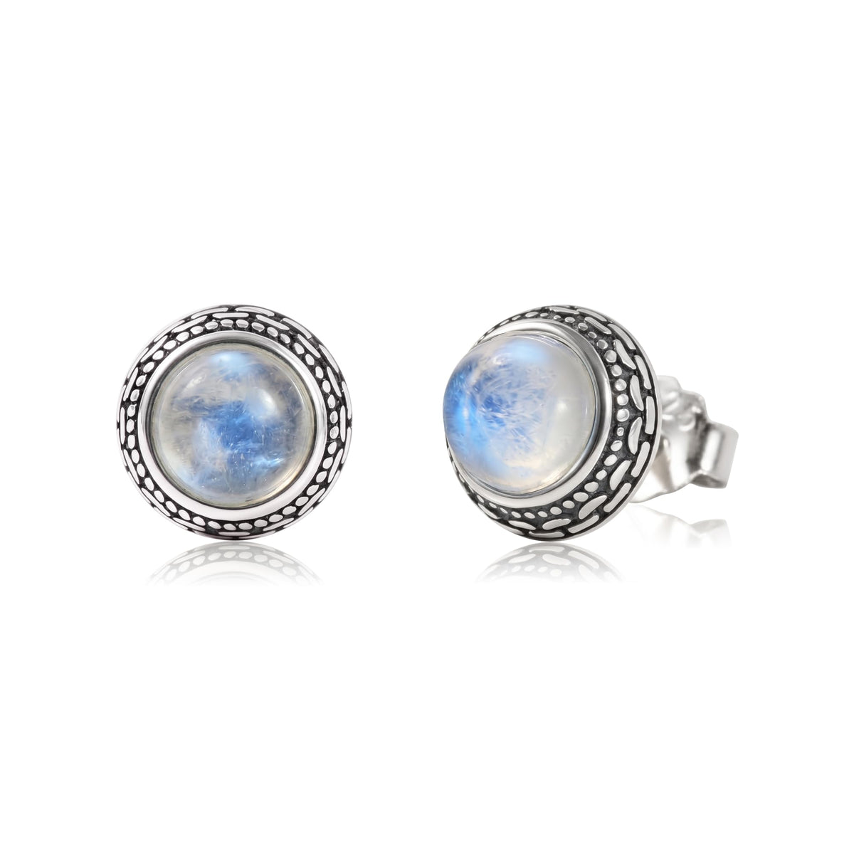 925 Sterling Silver Stud Earrings Dainty Statement Unique Crystals