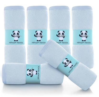 HIPHOP PANDA Soft Baby Washcloths, 2-Layer, 30 Pack Newborn Gift Set