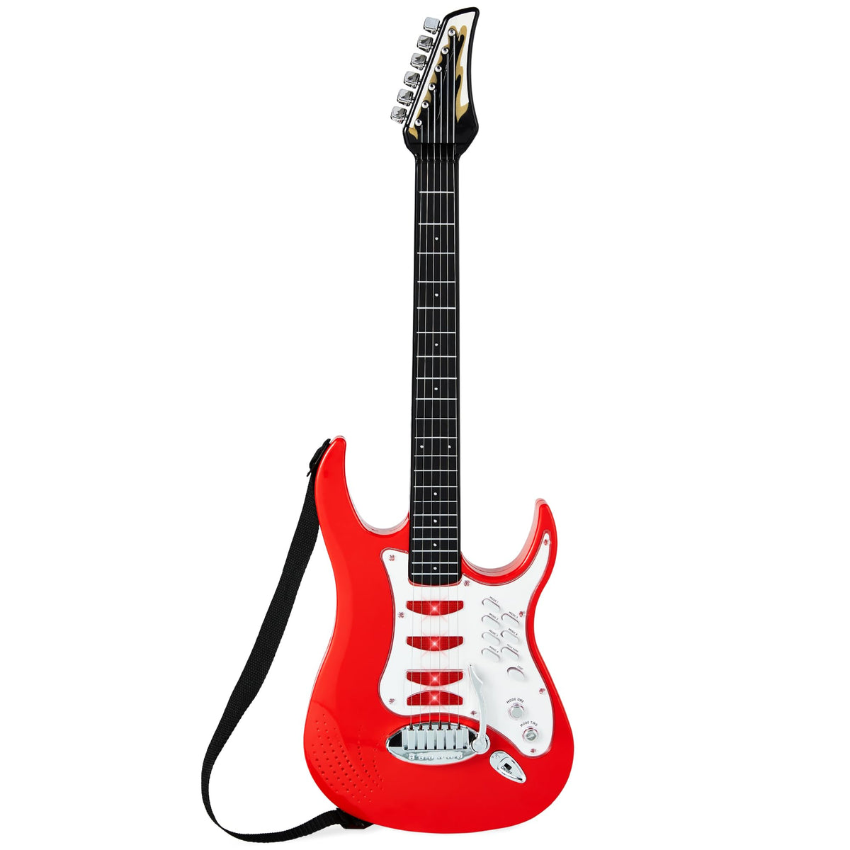 Best Choice Products Kids Guitar Set with Microphone & Amp, Pink