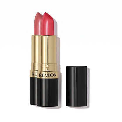 Revlon Super Lustrous Lipstick, Creamy Formula For Soft, Fuller-Looking Lips, Moisturized Feel, 028 Cherry Blossom, 0.15 oz