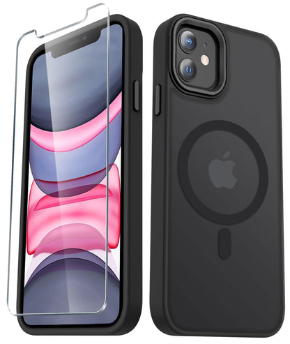for iPhone 14 Plus Case, Matte Magnetic Phone Case, Lavender Purple