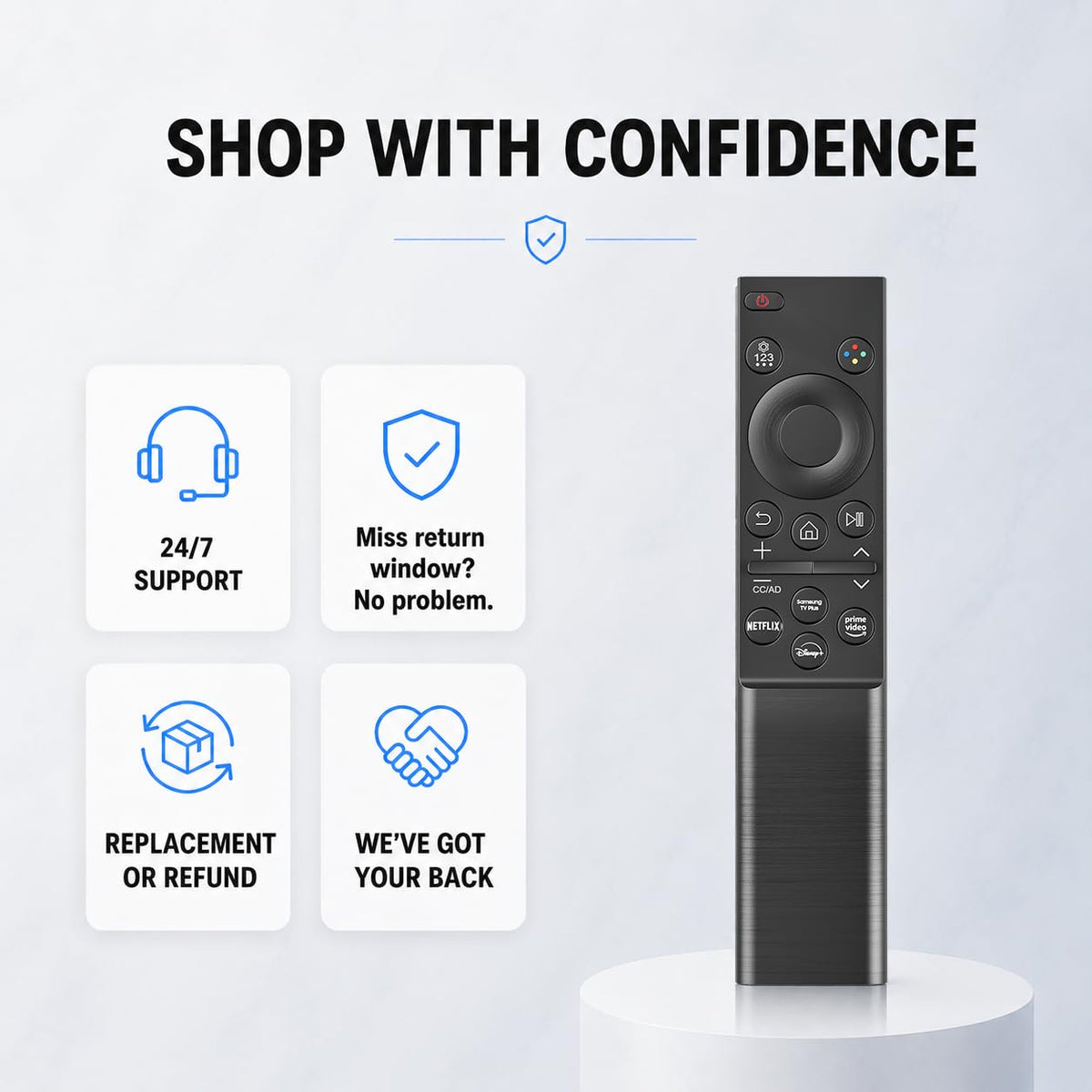 Universal Replacement for Samsung TV Remote Control