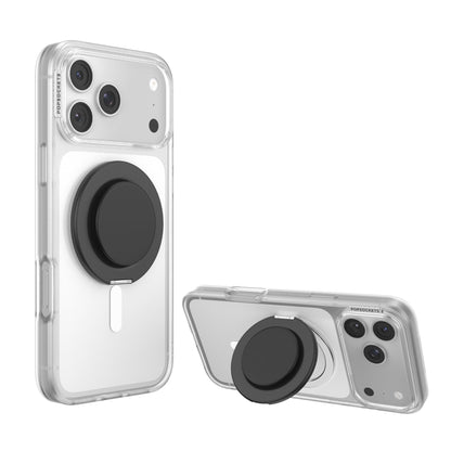 PopSockets Adhesive Phone Grip, Holder- Black
