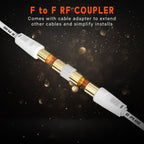 G-PLUG 1m TV Aerial Cable, Coaxial Cable for Freeview, Sky Box and Freesat