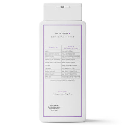 Native Clean Body Wash for Women & Men, Powder & Cotton Scent, 18 fl oz