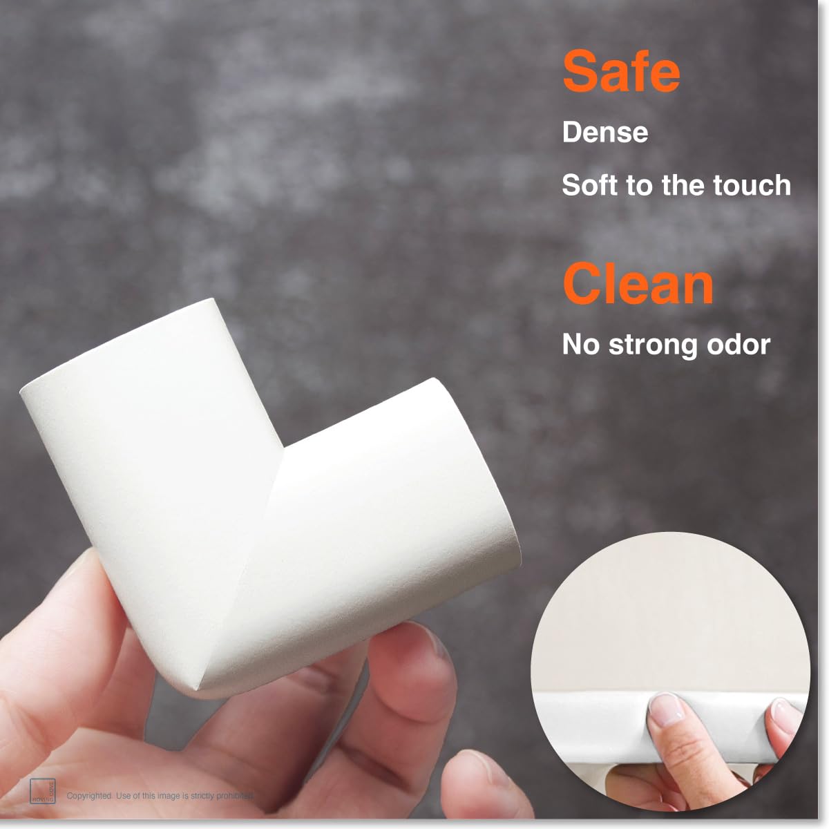 Roving Cove Baby Proof Corner Edge Protector, Small 15ft Edge 4 Corners