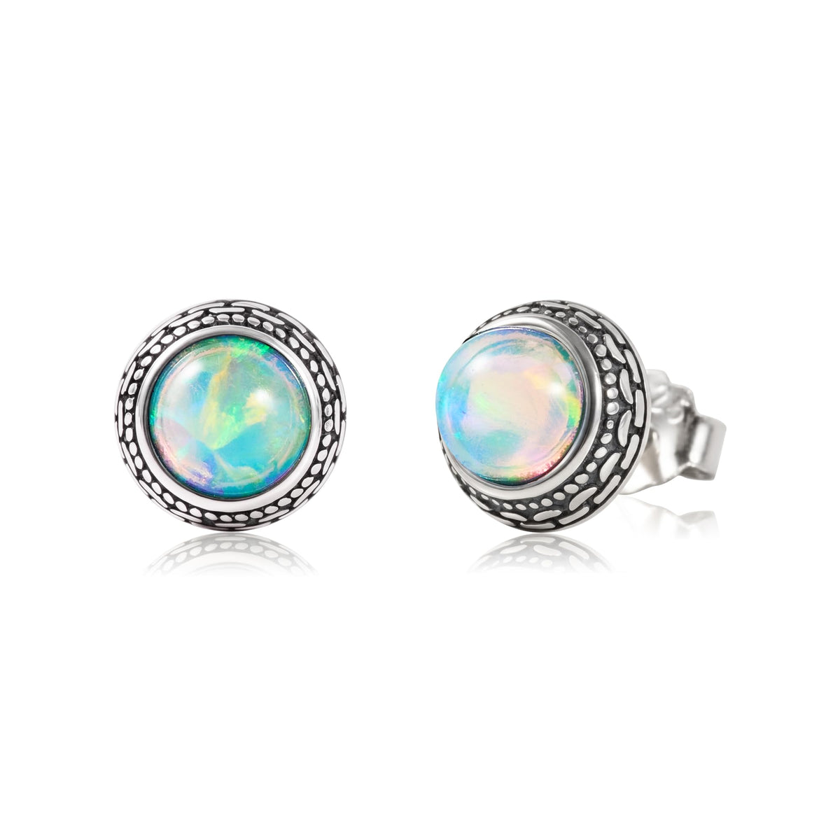 925 Sterling Silver Stud Earrings Dainty Statement Unique Crystals