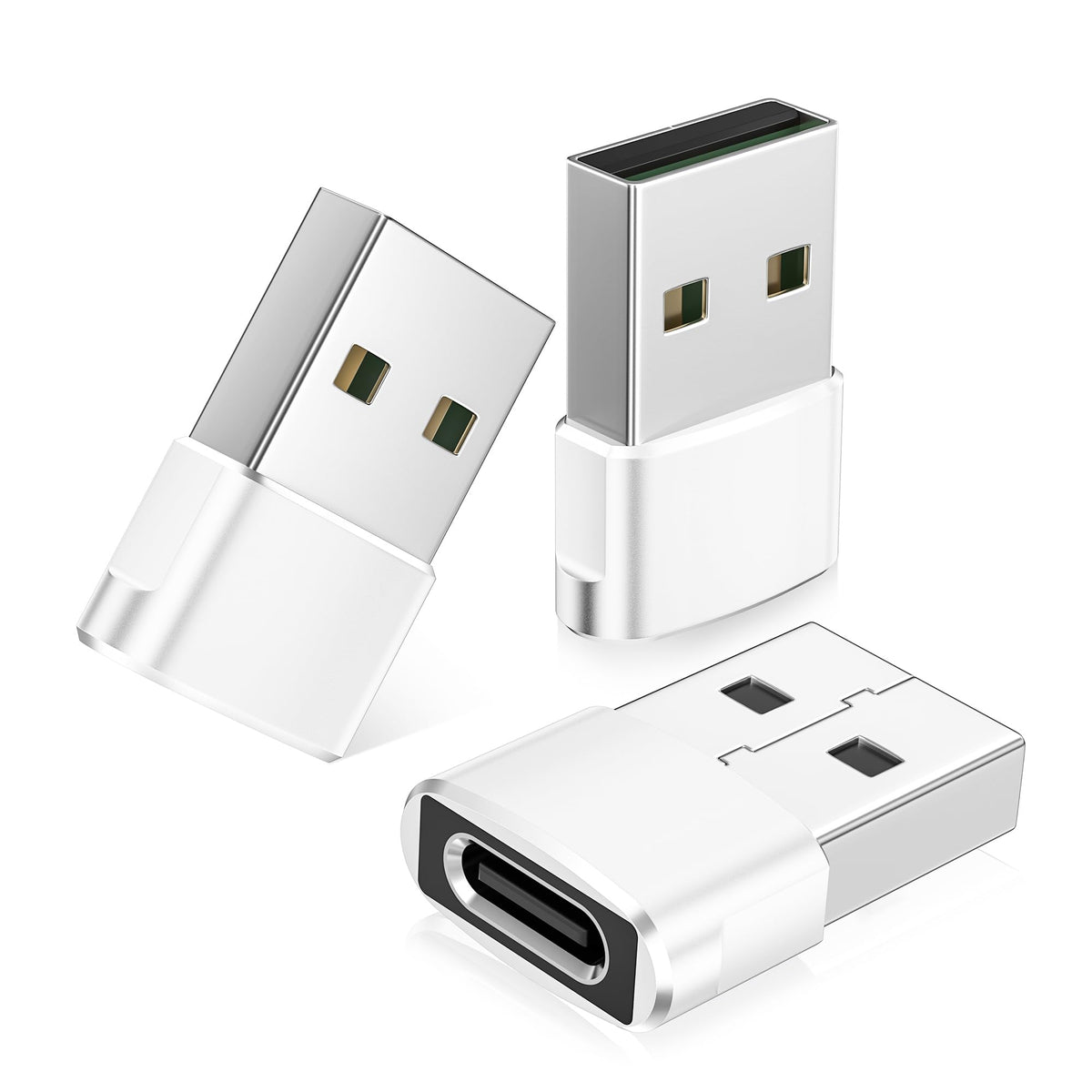Basesailor USB to USB C Adapter,USBC Female to USB A Male Charger Adapter
