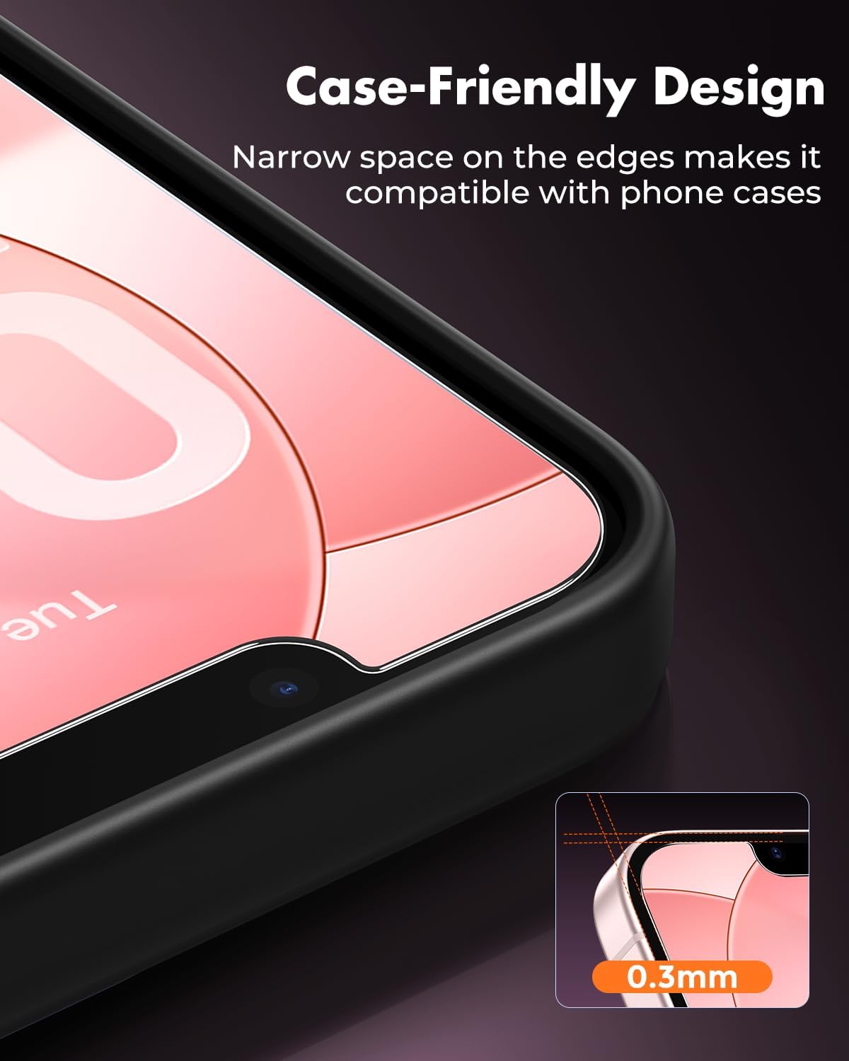UNBREAKcable 3-Pack Screen Protector for iPhone SE 2022/SE 2020, iPhone 8/7