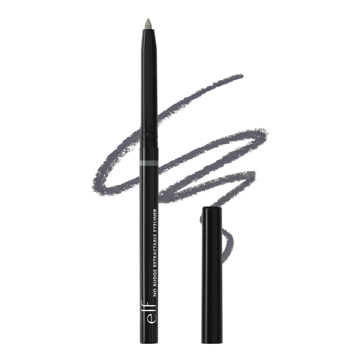 e.l.f. No Budge Retractable Eyeliner, Creamy, Ultra-Pigmented & Waterproof, Creates Bold & Defined Lines, Vegan & Cruelty-Free, Navy