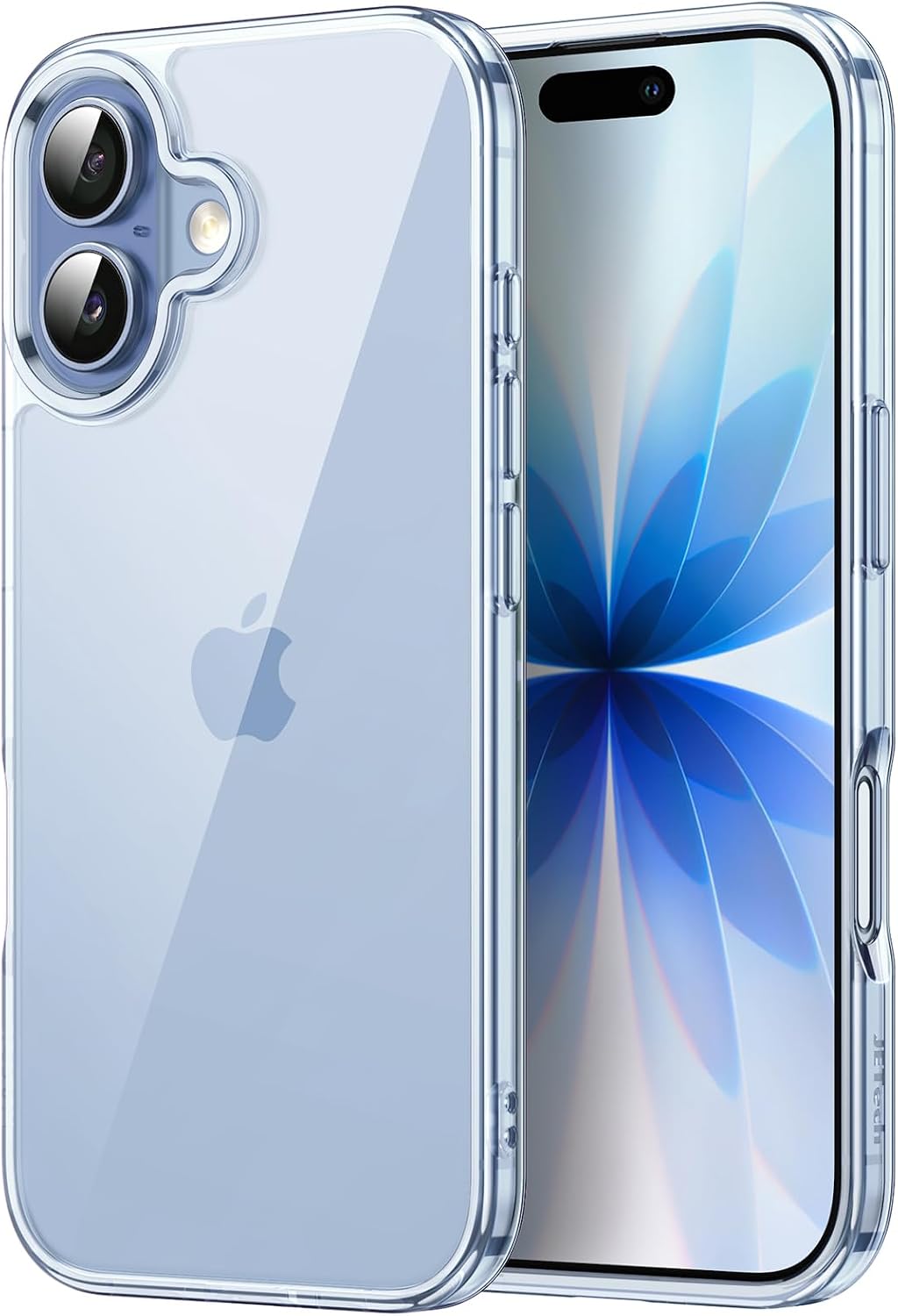 JETech Case for iPhone 17, Anti-Yellowing, Clear