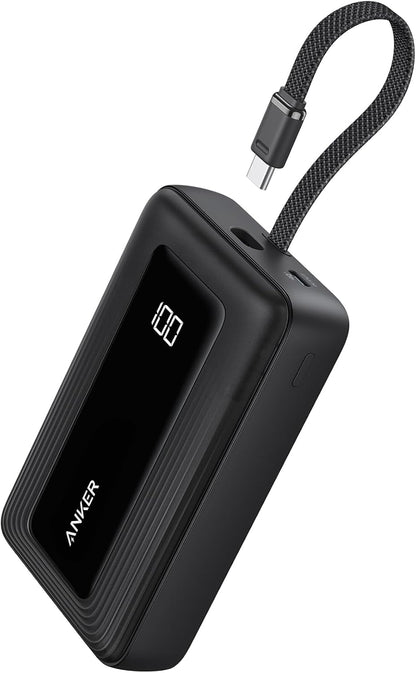 Anker Power Bank,10,000mAh 30W with USB-C Travel Essential Portable Charger