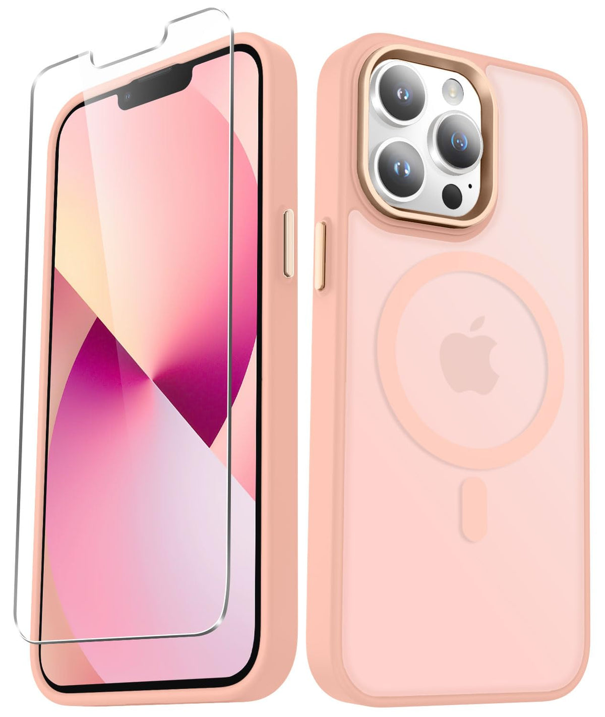 for iPhone 14 Plus Case, Matte Magnetic Phone Case, Lavender Purple