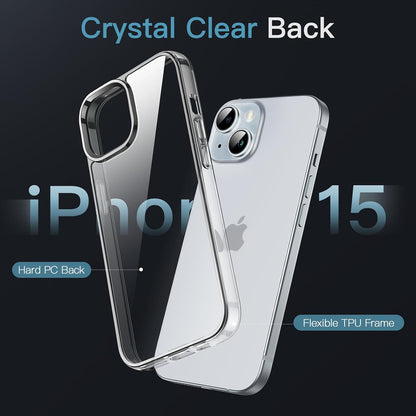 JETech Case for iPhone 15, Anti-Yellowing, Green