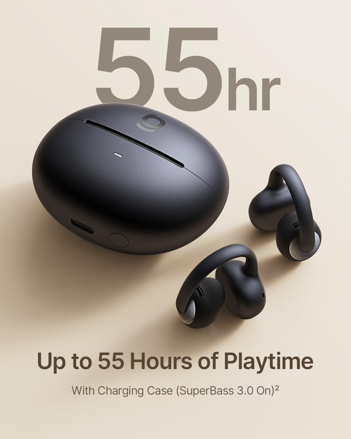 Baseus Bowie MC2 Open Ear Clip On Earbuds & BP1 Pro Noise Cancelling Wireless Earbuds