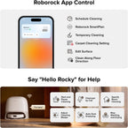 roborock Qrevo CurvX Robot Vacuum and Mop, 22,000Pa Suction