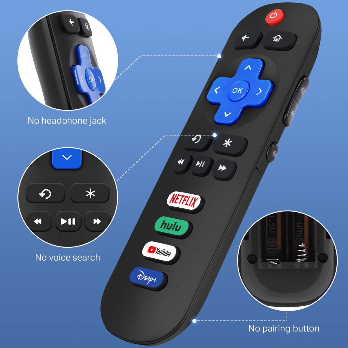 Universal Remote Control for Almost All LG TVs, for LG TV Remote
