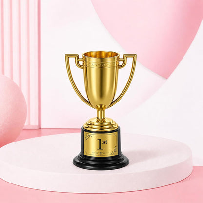 Mini Trophy Cup, 3.34 Inch Gold Small Trophy
