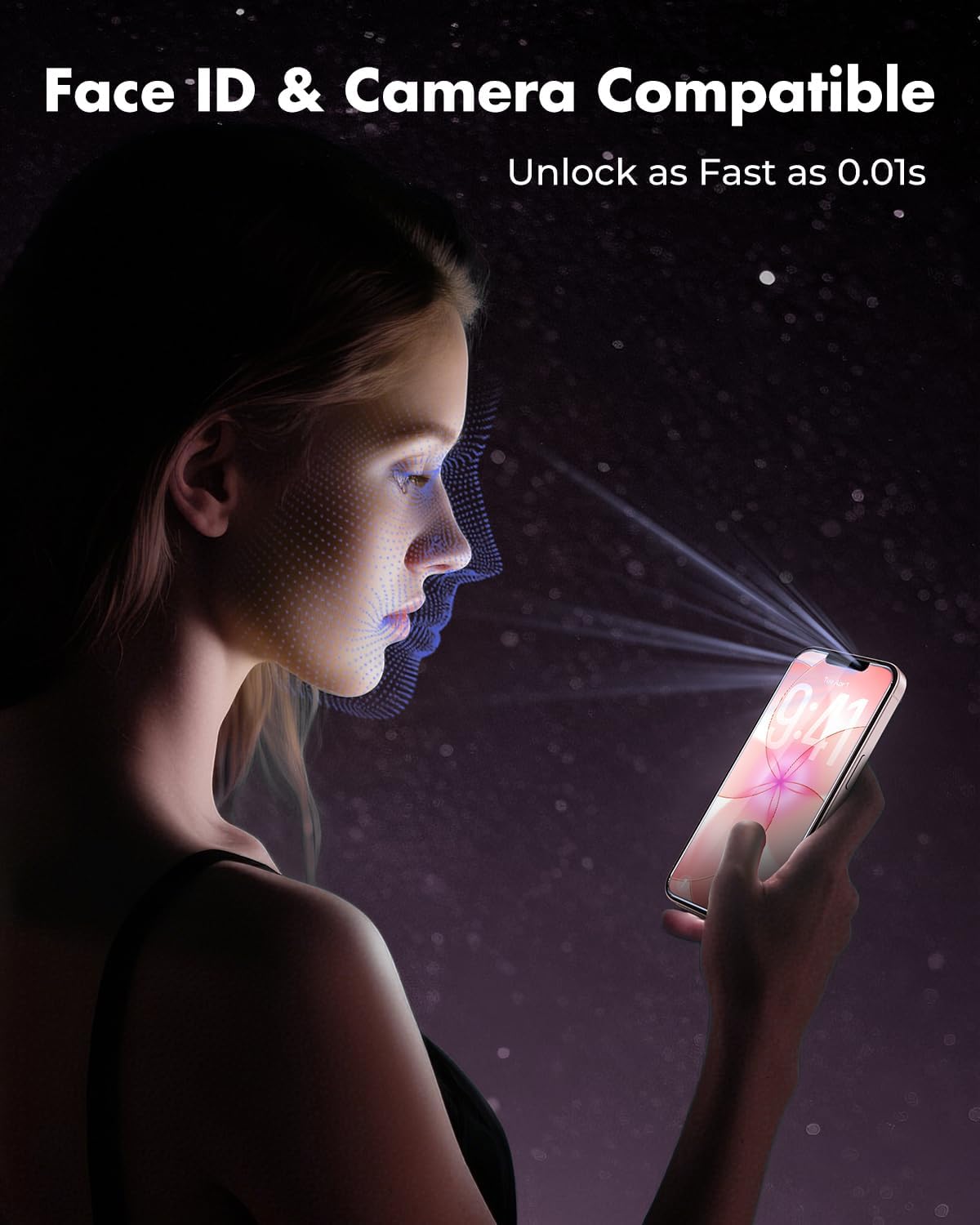 UNBREAKcable 3-Pack Screen Protector for iPhone SE 2022/SE 2020, iPhone 8/7