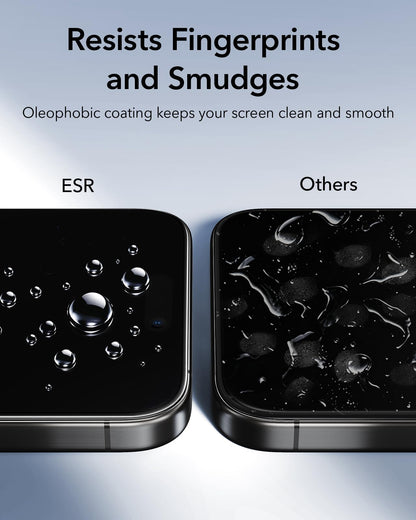 ESR 3 Pack for iPhone 17 Pro Max Privacy Screen Protector, Classic