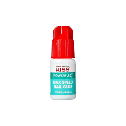 Kiss PowerFlex Nail Glue for Press Ons, Super Strong, Fast Drying Drop On