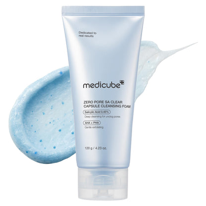medicube Facial Cleanser PDRN Pink Glutathione Capsule Foam Cleanser