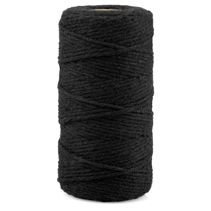 jijAcraft 50M White Cotton String: 2MM Cooking String for DIY Crafts