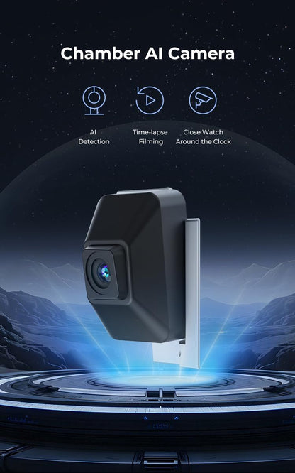 Creality K2/K2 Pro 3D Printer Chamber AI Camera, AI Detection, Time-laspe Filming, Close Watch Around The Clock