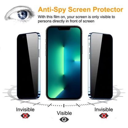 PEHAEL for iPhone 18 Pro Privacy Screen Protector+Camera Lens Protector
