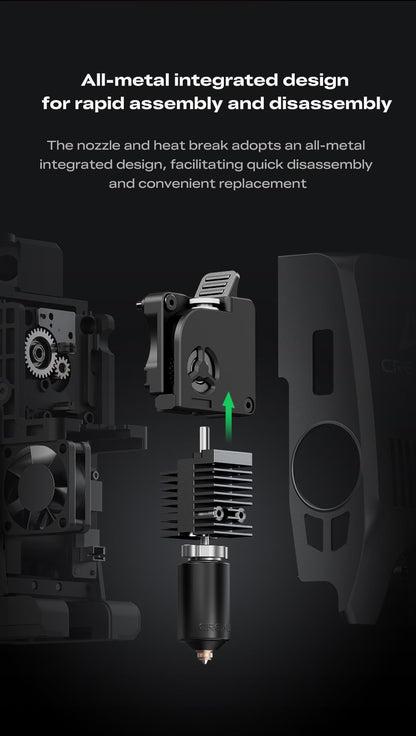 Creality K2 Plus Direct Drive Extruder Kit, 6.25:1 Dual Gear Extruder with Filament Break Sensor, Compact & Lightweight for Smooth Feeding, for K2/K2 Pro/K2 Plus 3D Printers
