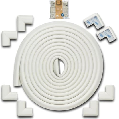 Roving Cove Baby Proof Corner Edge Protector, Small 15ft Edge 4 Corners