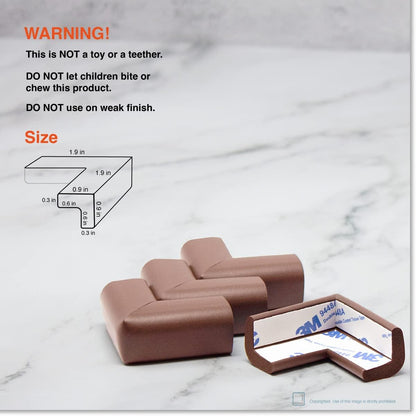 Roving Cove Baby Proof Corner Edge Protector, Small 15ft Edge 4 Corners