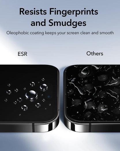 ESR 3 Pack for iPhone 17 Pro Max Screen Protector, Classic Clear